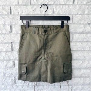 Nasty Gal military cargo Y2K mini skirt - Size Small - New with tags